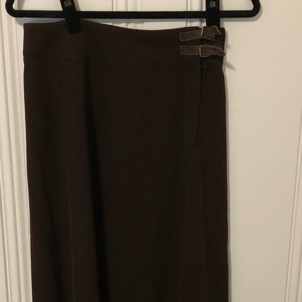 Long Ralph Lauren wool skirt